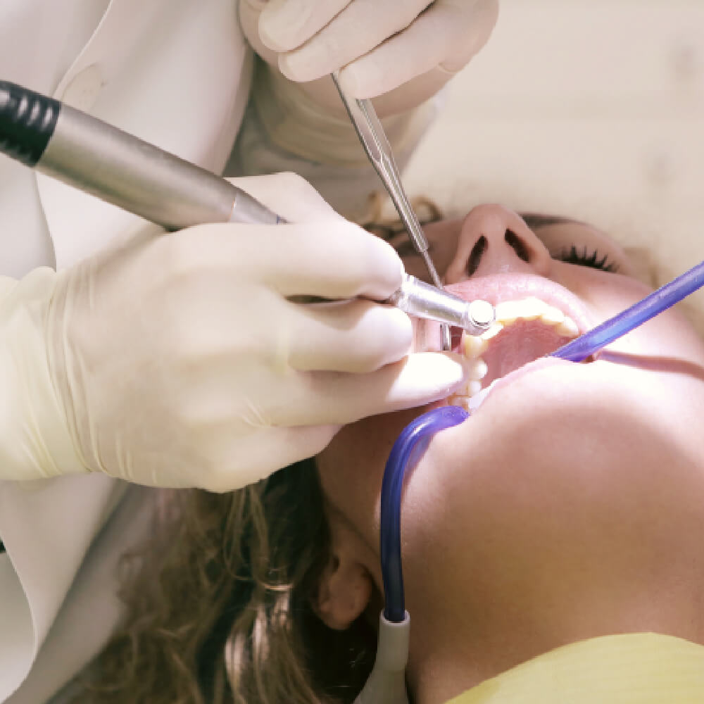Dental Services Patient at Providence Prosthodontics in Orange, CA performing surgery